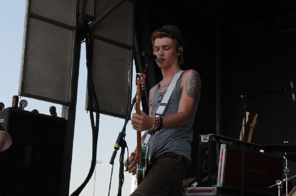 A Rocket To The Moon at Warped Festival, San Antonio, Texas