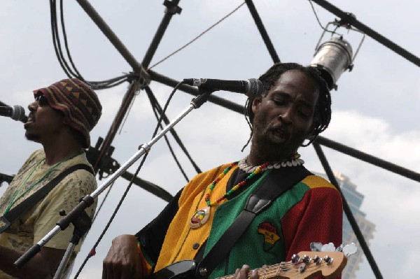 AZ-One at the Austin Reggae Festival