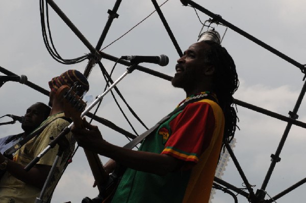 AZ-One at the Austin Reggae Festival