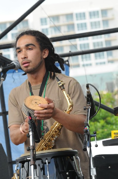 AZ-One at the Austin Reggae Festival