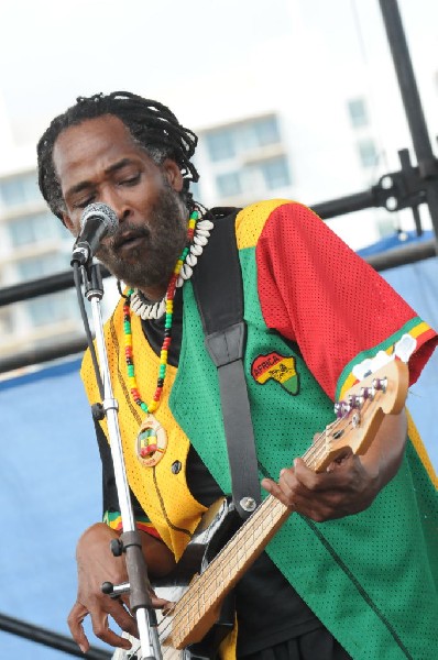 AZ-One at the Austin Reggae Festival