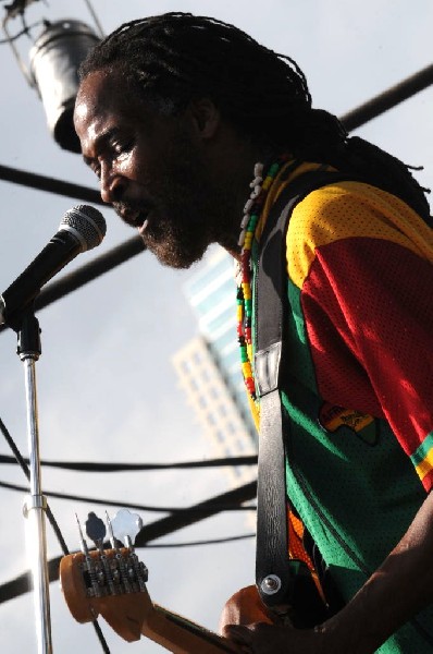 AZ-One at the Austin Reggae Festival