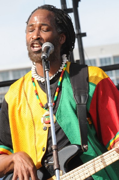 AZ-One at the Austin Reggae Festival