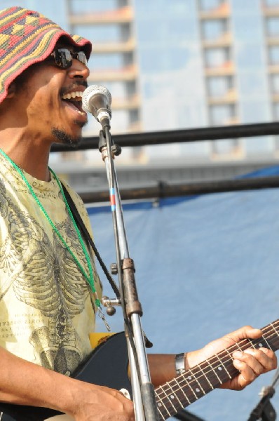 AZ-One at the Austin Reggae Festival