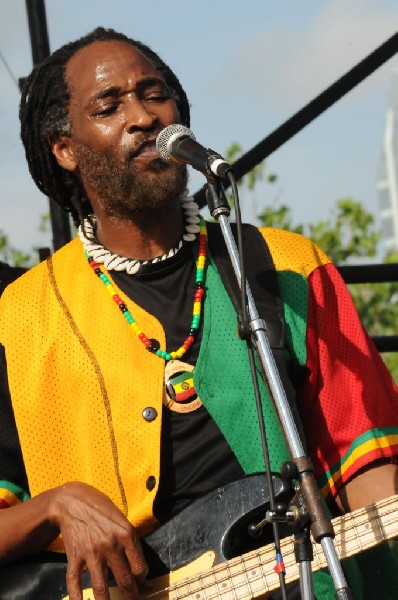 AZ-One at the Austin Reggae Festival