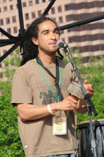 AZ-One at the Austin Reggae Festival