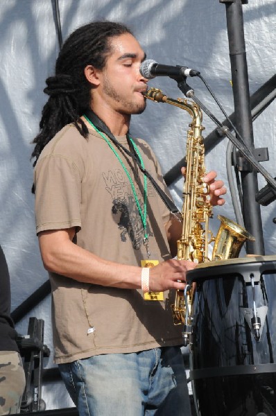 AZ-One at the Austin Reggae Festival