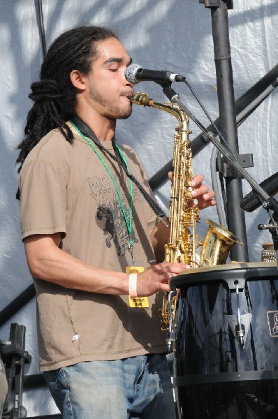 AZ-One at the Austin Reggae Festival