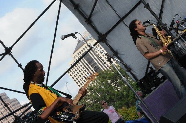 AZ-One at the Austin Reggae Festival