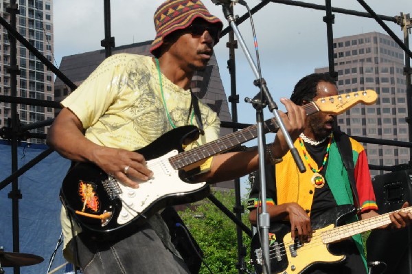 AZ-One at the Austin Reggae Festival