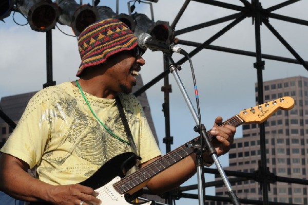 AZ-One at the Austin Reggae Festival