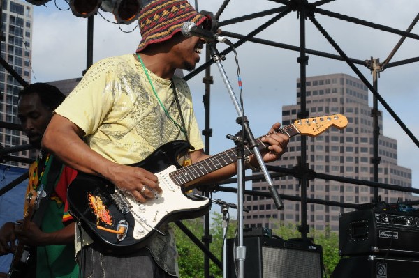 AZ-One at the Austin Reggae Festival