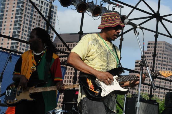 AZ-One at the Austin Reggae Festival