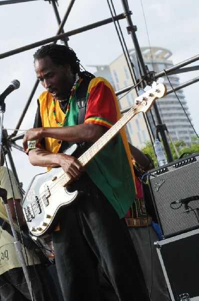 AZ-One at the Austin Reggae Festival