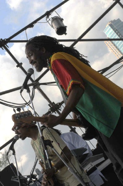 AZ-One at the Austin Reggae Festival