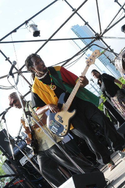 AZ-One at the Austin Reggae Festival