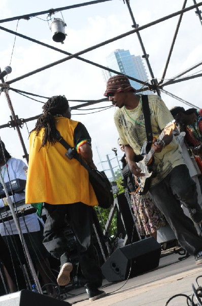 AZ-One at the Austin Reggae Festival