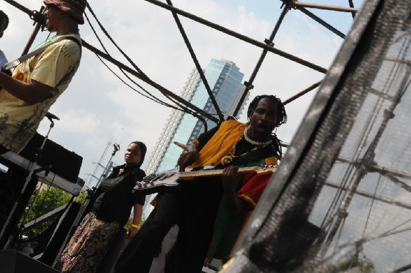 AZ-One at the Austin Reggae Festival