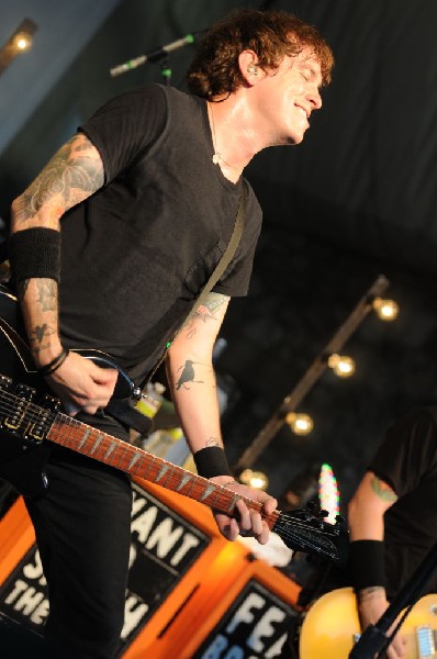 Against Me! at Stubb's BarbQ, Austin, Texas 07/19/10