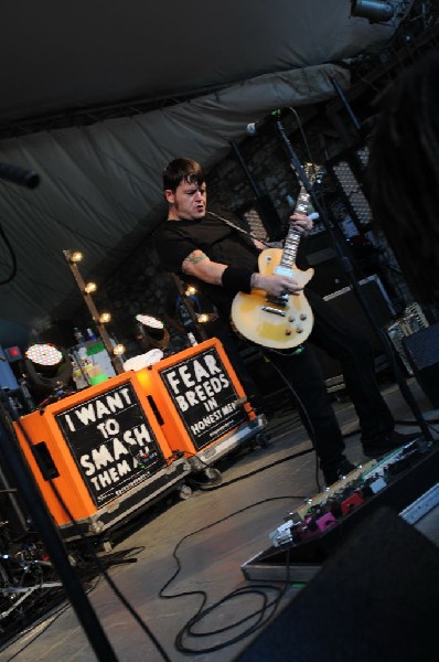 Against Me! at Stubb's BarbQ, Austin, Texas 07/19/10
