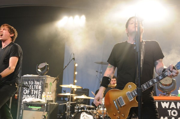 Against Me! at Stubb's BarbQ, Austin, Texas 07/19/10