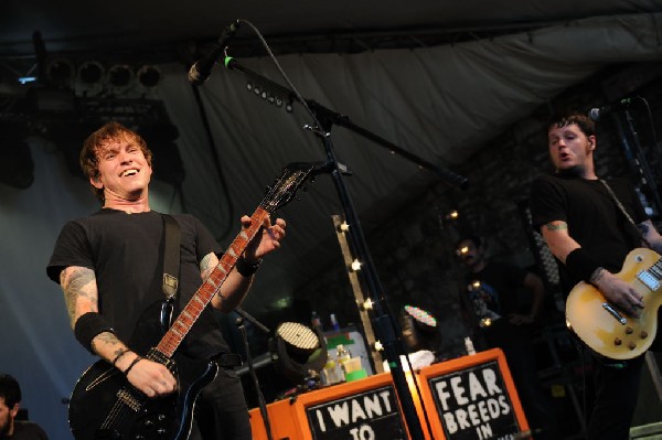 Against Me! at Stubb's BarbQ, Austin, Texas 07/19/10