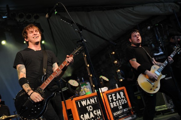 Against Me! at Stubb's BarbQ, Austin, Texas 07/19/10