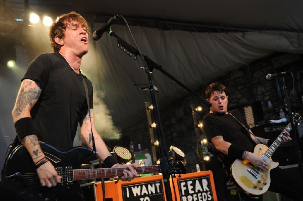 Against Me! at Stubb's BarbQ, Austin, Texas 07/19/10