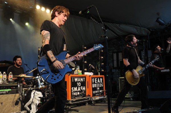 Against Me! at Stubb's BarbQ, Austin, Texas 07/19/10