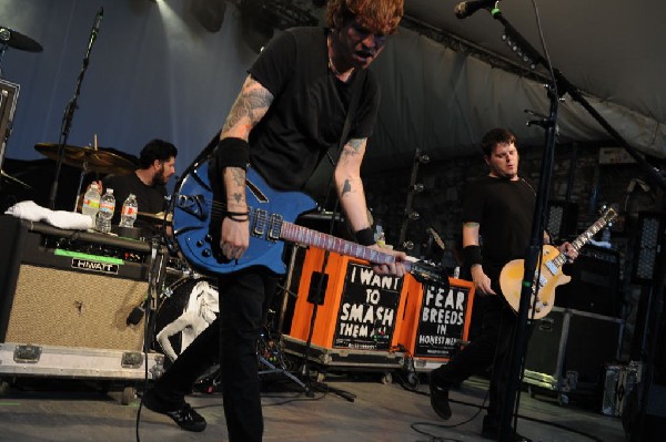 Against Me! at Stubb's BarbQ, Austin, Texas 07/19/10
