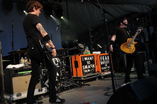 Against Me! at Stubb's BarbQ, Austin, Texas 07/19/10