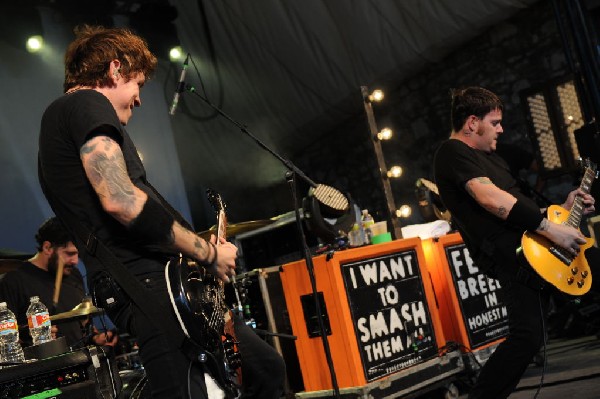 Against Me! at Stubb's BarbQ, Austin, Texas 07/19/10