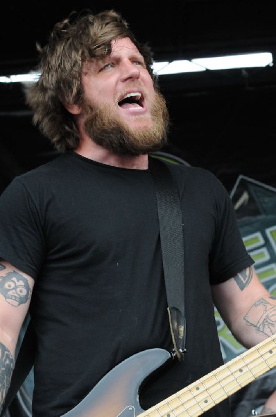 Against Me! on the Highway 1 Stage, Warped Tour, Verizon Wireless Amphithea