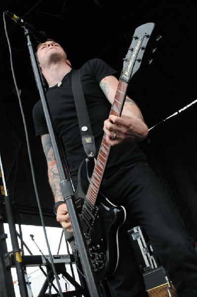 Against Me! on the Highway 1 Stage, Warped Tour, Verizon Wireless Amphithea