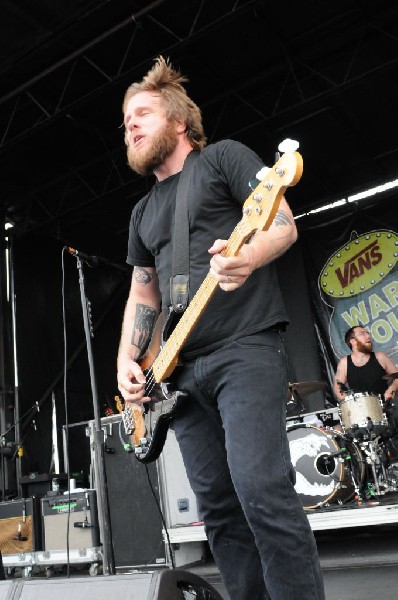 Against Me! on the Highway 1 Stage, Warped Tour, Verizon Wireless Amphithea