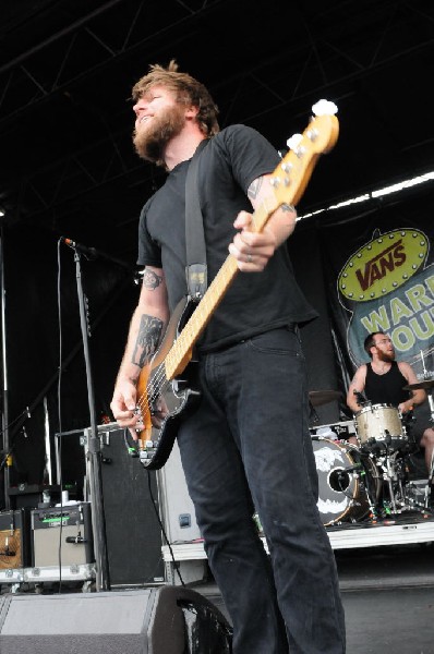 Against Me! on the Highway 1 Stage, Warped Tour, Verizon Wireless Amphithea