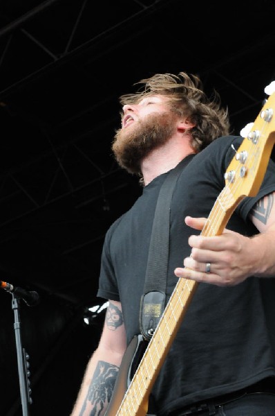 Against Me! on the Highway 1 Stage, Warped Tour, Verizon Wireless Amphithea