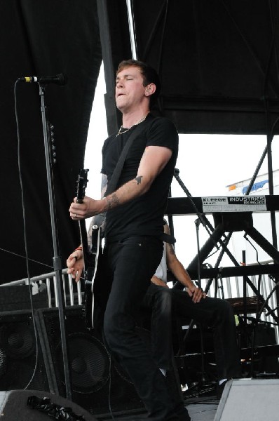 Against Me! on the Highway 1 Stage, Warped Tour, Verizon Wireless Amphithea