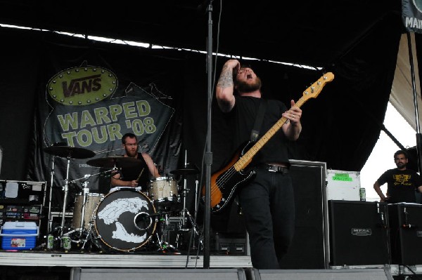 Against Me! on the Highway 1 Stage, Warped Tour, Verizon Wireless Amphithea