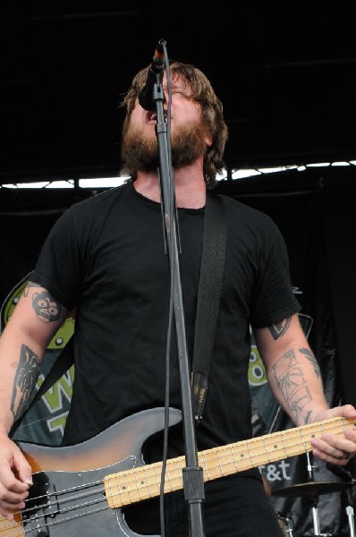 Against Me! on the Highway 1 Stage, Warped Tour, Verizon Wireless Amphithea