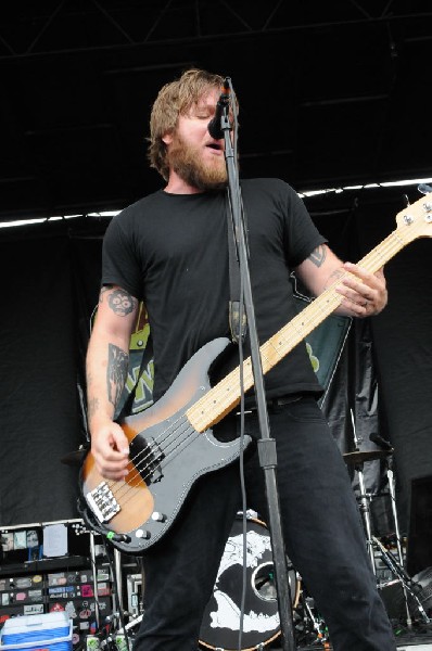 Against Me! on the Highway 1 Stage, Warped Tour, Verizon Wireless Amphithea