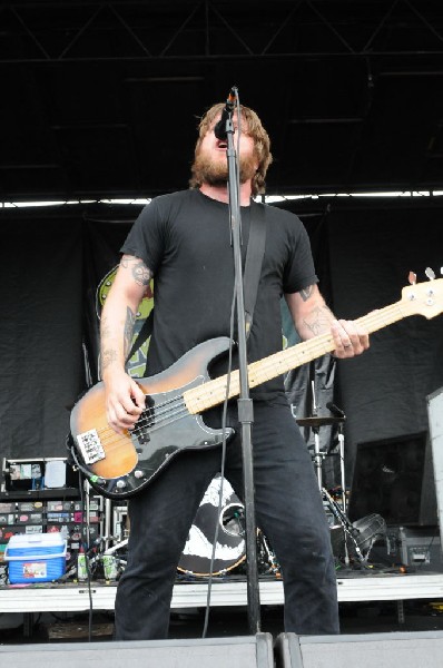 Against Me! on the Highway 1 Stage, Warped Tour, Verizon Wireless Amphithea