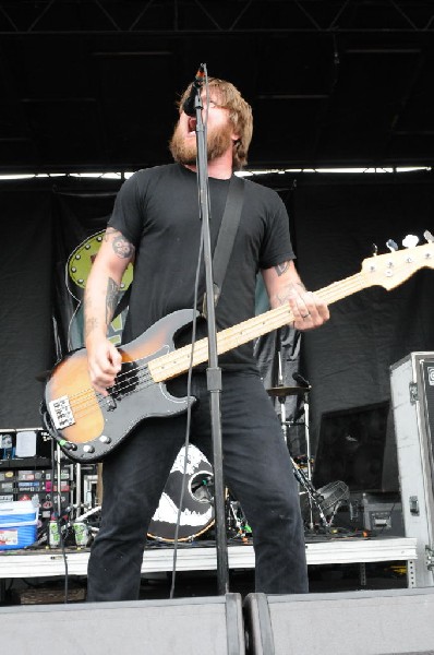 Against Me! on the Highway 1 Stage, Warped Tour, Verizon Wireless Amphithea