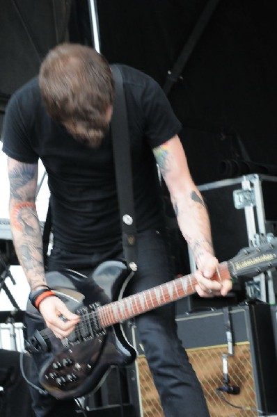Against Me! on the Highway 1 Stage, Warped Tour, Verizon Wireless Amphithea