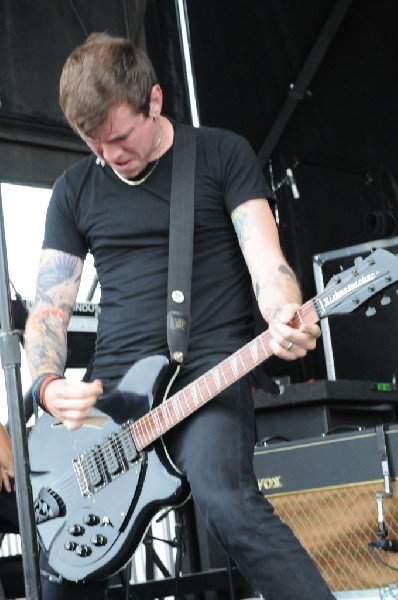 Against Me! on the Highway 1 Stage, Warped Tour, Verizon Wireless Amphithea
