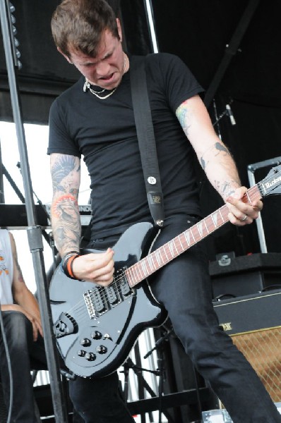 Against Me! on the Highway 1 Stage, Warped Tour, Verizon Wireless Amphithea