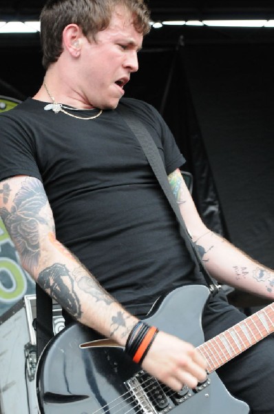 Against Me! on the Highway 1 Stage, Warped Tour, Verizon Wireless Amphithea