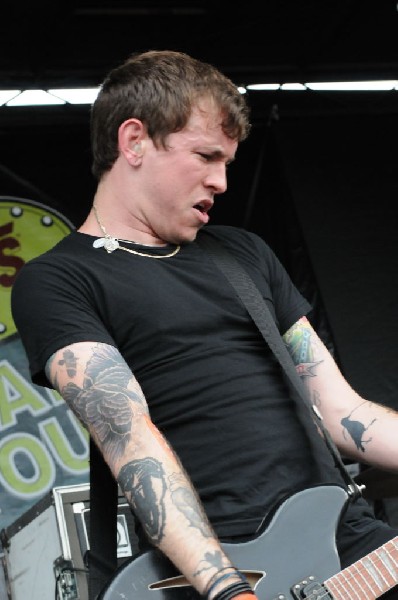 Against Me! on the Highway 1 Stage, Warped Tour, Verizon Wireless Amphithea
