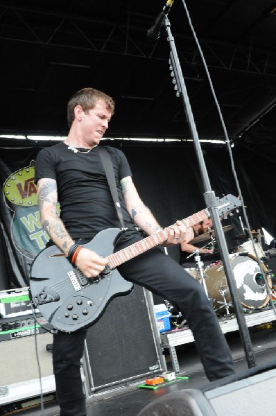 Against Me! on the Highway 1 Stage, Warped Tour, Verizon Wireless Amphithea