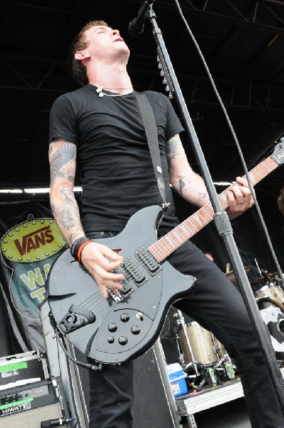 Against Me! on the Highway 1 Stage, Warped Tour, Verizon Wireless Amphithea